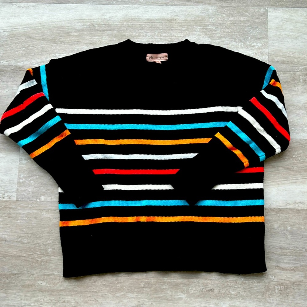 Philosophy Striped Sweater